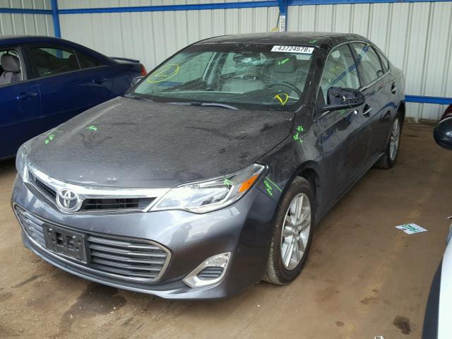 4T1BK1EB0EU136384 - 2014 TOYOTA AVALON BAS Graphite photo 2