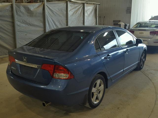 19XFA1F69AE074471 - 2010 HONDA CIVIC أزرق صورة 4