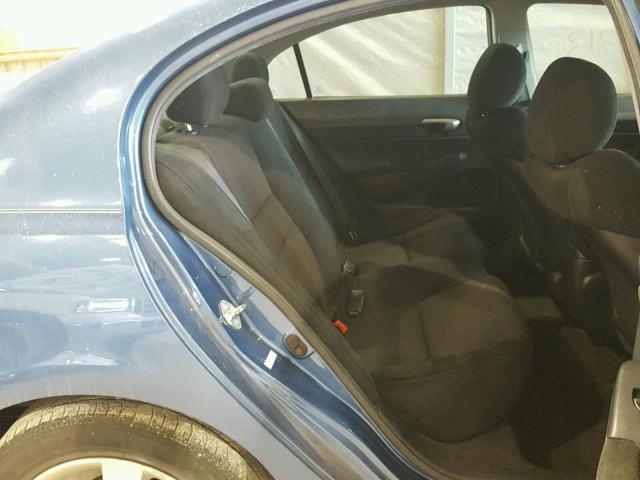 19XFA1F69AE074471 - 2010 HONDA CIVIC أزرق صورة 6