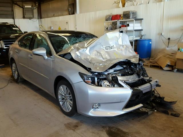 JTHBK1GG5F2188313 - 2015 LEXUS ES SILVER photo 1