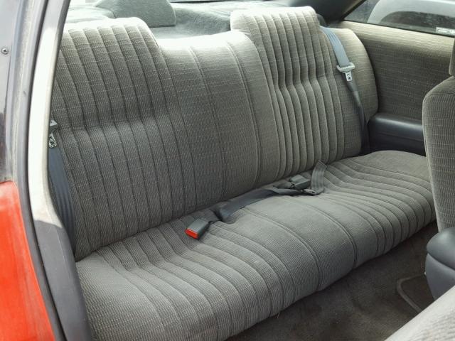 1G2WJ12M9SF271804 - 1995 PONTIAC GRAND PRIX RED photo 6