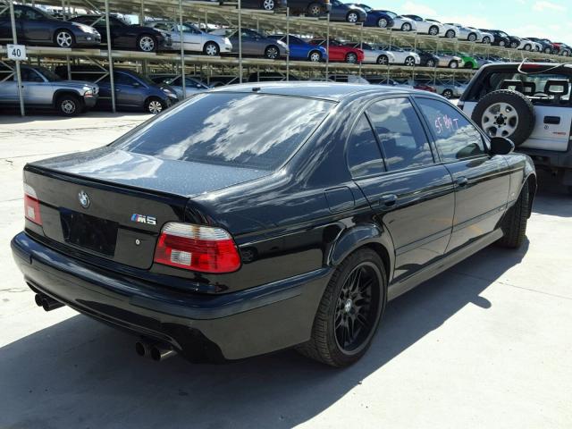 WBSDE93401BZ99207 - 2001 BMW M5 BLACK photo 4