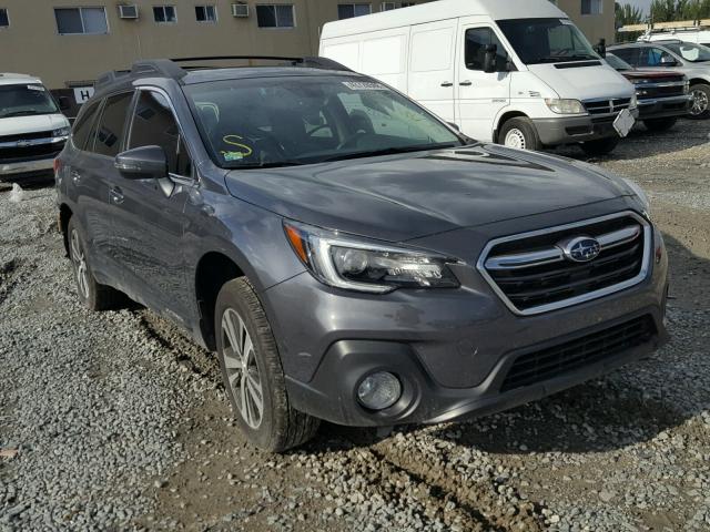 4S4BSENC4J3247262 - 2018 SUBARU OUTBACK 3. GRAY photo 1