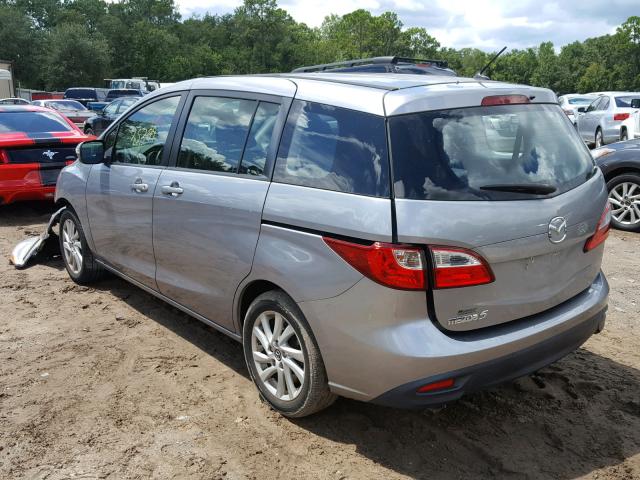 JM1CW2BL6F0185260 - 2015 MAZDA 5 SPORT GRAY photo 3