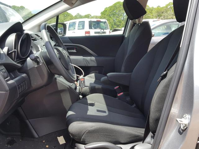 JM1CW2BL6F0185260 - 2015 MAZDA 5 SPORT GRAY photo 5