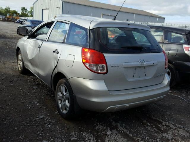 2T1KR32E84C814627 - 2004 TOYOTA COROLLA MA SILVER photo 3