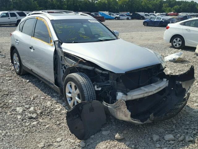 JNKAJ09E68M306431 - 2008 INFINITI EX35 BASE SILVER photo 1