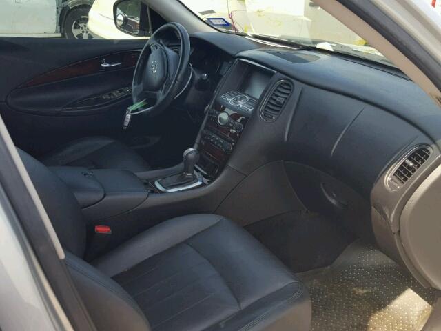 JNKAJ09E68M306431 - 2008 INFINITI EX35 BASE SILVER photo 5