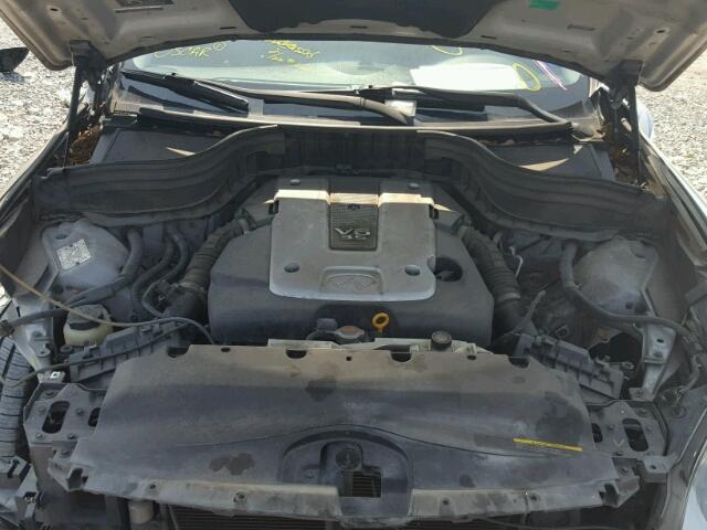 JNKAJ09E68M306431 - 2008 INFINITI EX35 BASE SILVER photo 7