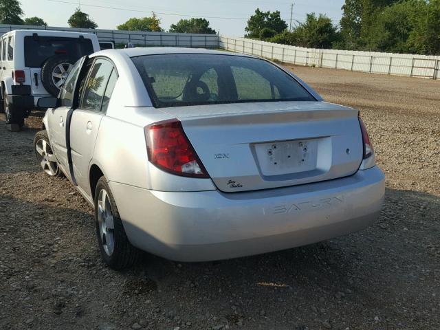 1G8AL55F26Z115915 - 2006 SATURN ION LEVEL SILVER photo 3