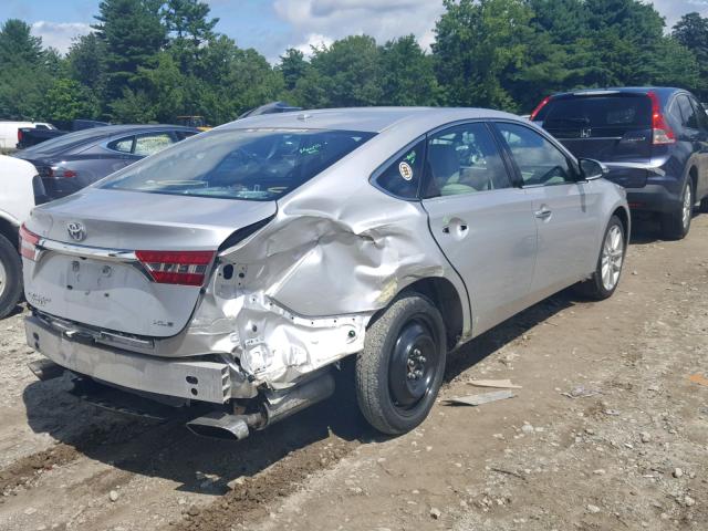 4T1BK1EB5DU075760 - 2013 TOYOTA AVALON BAS Silber Foto 4
