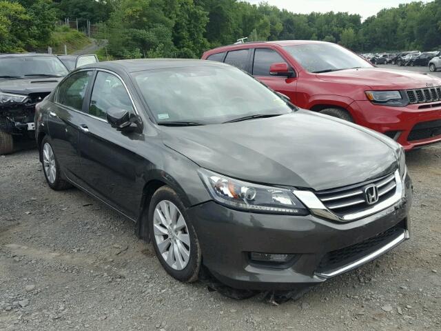 1HGCR2F80FA084112 - 2015 HONDA ACCORD EXL GRAY photo 1