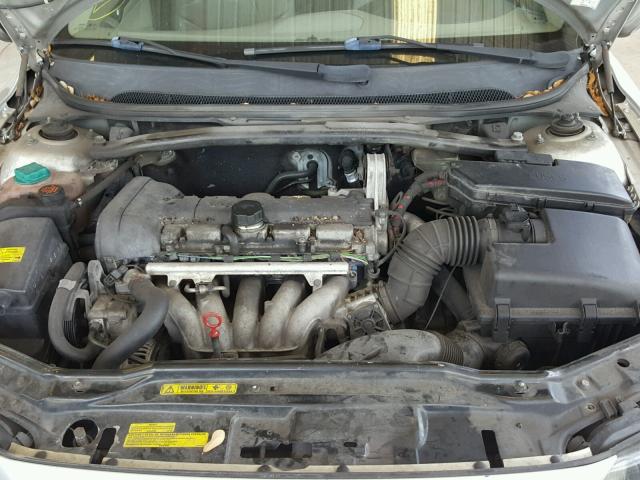YV1RS61R812030820 - 2001 VOLVO S60 SILVER photo 7