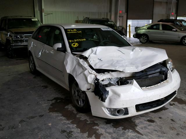 1G1ZT61806F253341 - 2006 CHEVROLET MALIBU MAX WHITE photo 1