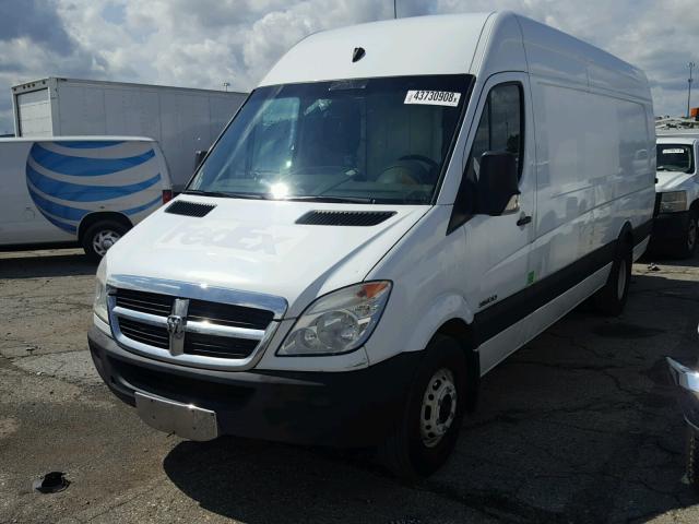 WD0PF445585344052 - 2008 DODGE SPRINTER 3 WHITE photo 2