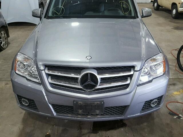 WDCGG8HB6BF608193 - 2011 MERCEDES-BENZ GLK 350 4M SILVER photo 7