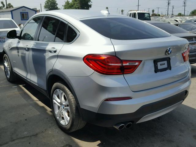 5UXXW3C50F0M89156 - 2015 BMW X4 XDRIVE2 فضي صورة 3