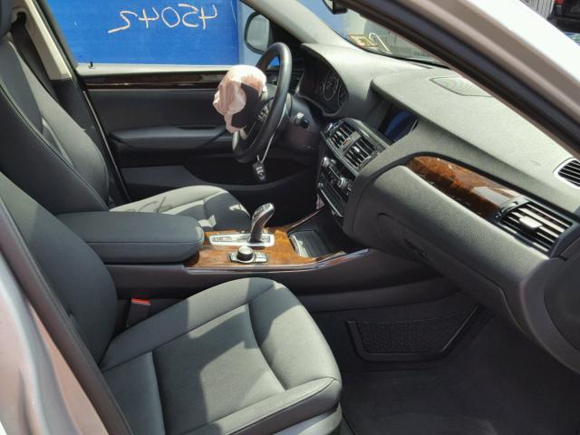 5UXXW3C50F0M89156 - 2015 BMW X4 XDRIVE2 فضي صورة 5