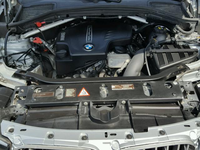 5UXXW3C50F0M89156 - 2015 BMW X4 XDRIVE2 فضي صورة 7