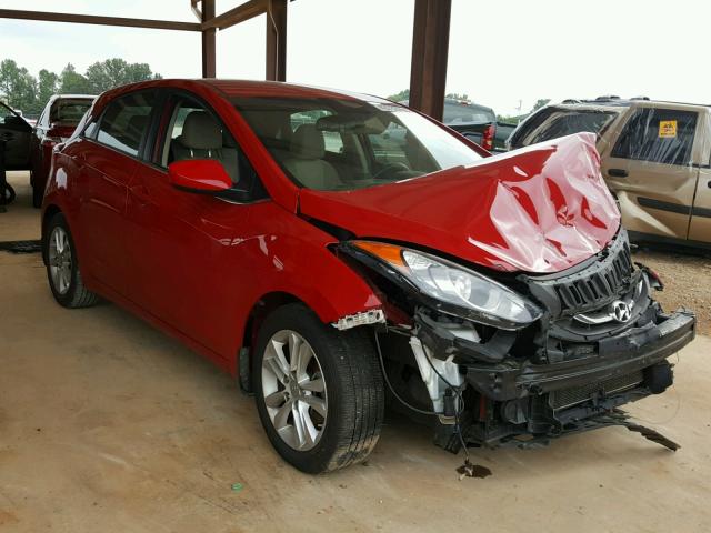 KMHD35LE1DU053684 - 2013 HYUNDAI ELANTRA GT RED photo 1