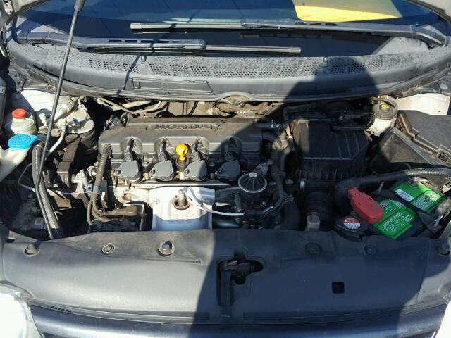 2HGFG12928H534584 - 2008 HONDA CIVIC EXL Gümüş foto 7