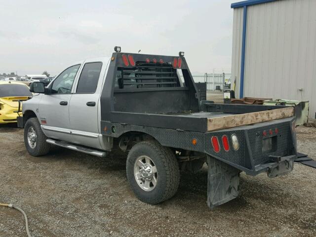 3D7KS28A48G195643 - 2008 DODGE RAM 2500 S Արծաթագույն լուսանկար 3