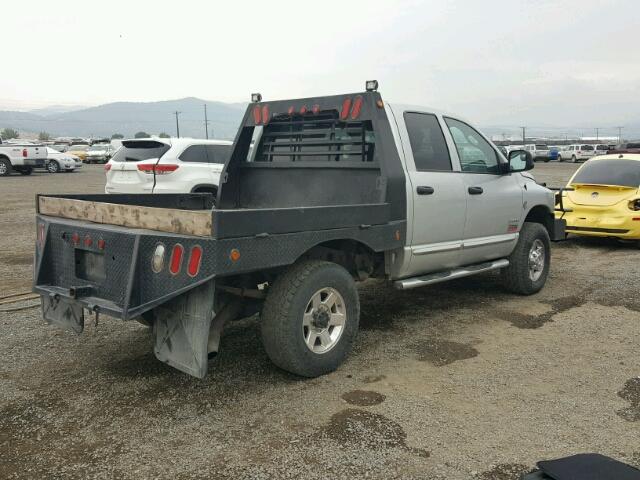 3D7KS28A48G195643 - 2008 DODGE RAM 2500 S Արծաթագույն լուսանկար 4