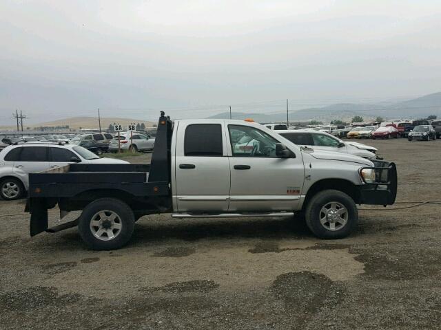 3D7KS28A48G195643 - 2008 DODGE RAM 2500 S Արծաթագույն լուսանկար 9
