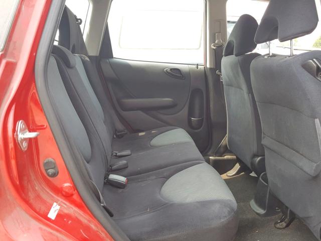 JHMGD37607S042115 - 2007 HONDA FIT S 红色 照片 6