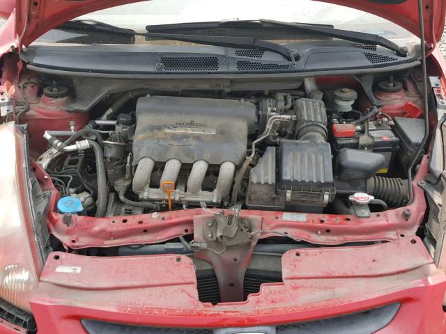 JHMGD37607S042115 - 2007 HONDA FIT S 红色 照片 7