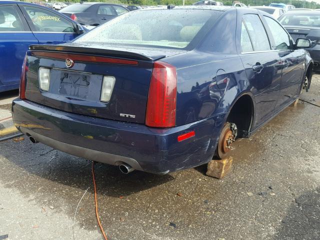 1G6DW677660149062 - 2006 CADILLAC STS BLUE photo 4