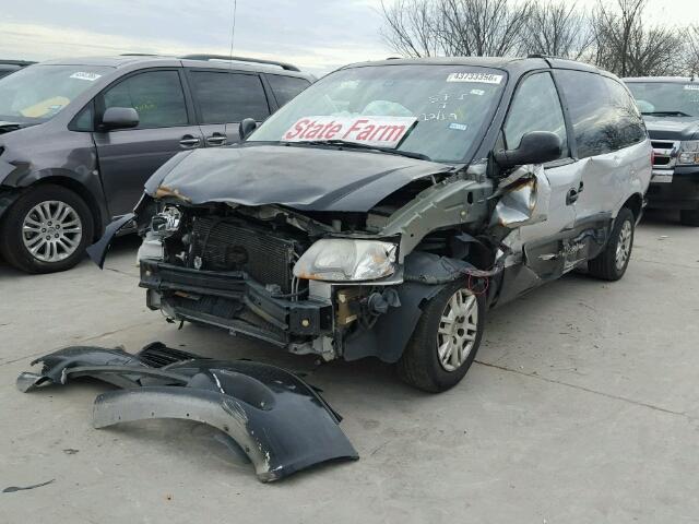 1D4GP24R77B255633 - 2007 DODGE GRAND CARA BLACK photo 2