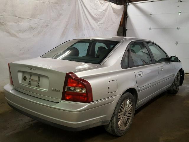 YV1TS92D831304925 - 2003 VOLVO S80 SILVER photo 4