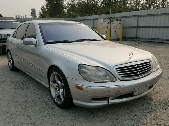 WDBNG70J11A165780 - 2001 MERCEDES-BENZ S 430 SILVER photo 1