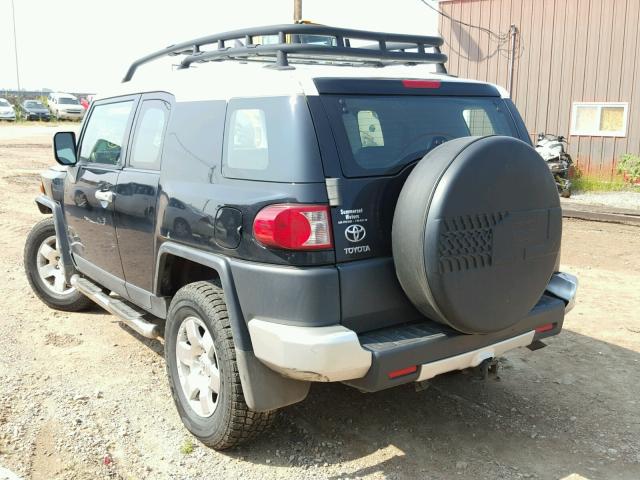 JTEBU11F78K044305 - 2008 TOYOTA FJ CRUISER BLACK photo 3