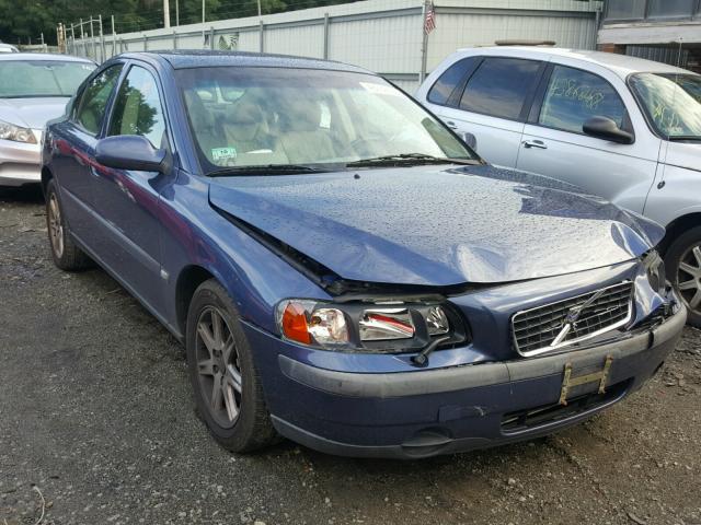 YV1RS58D522157627 - 2002 VOLVO S60 2.4T BLUE photo 1