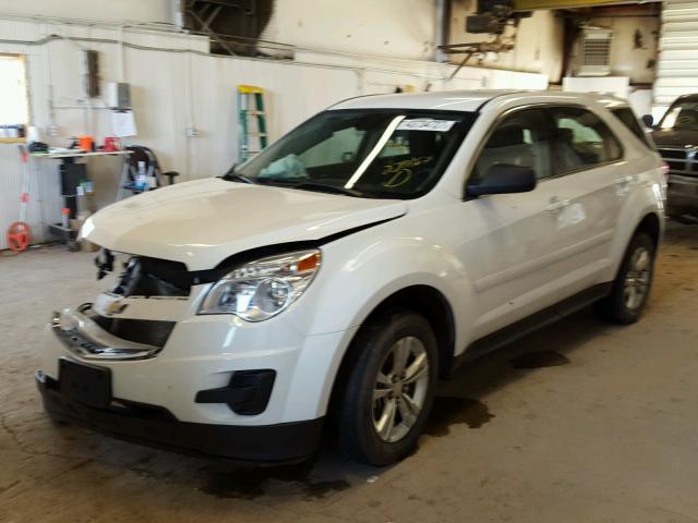 2GNALBEK1C6228867 - 2012 CHEVROLET EQUINOX WHITE photo 2