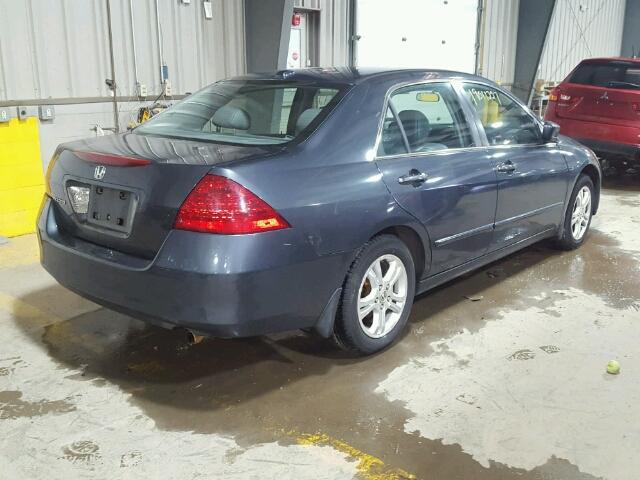 1HGCM56816A136668 - 2006 HONDA ACCORD EX GRAY photo 4