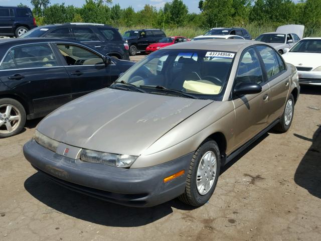 1G8ZH5287XZ234281 - 1999 SATURN SL1 GOLD photo 2