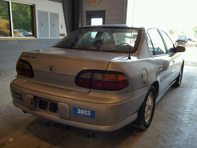 1G1NE52M5W6165674 - 1998 CHEVROLET MALIBU LS ვერცხლისფერი ფოტო 4