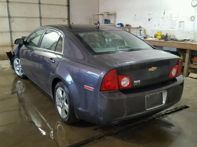 1G1ZB5EB4AF208866 - 2010 CHEVROLET MALIBU LS 灰色 照片 3