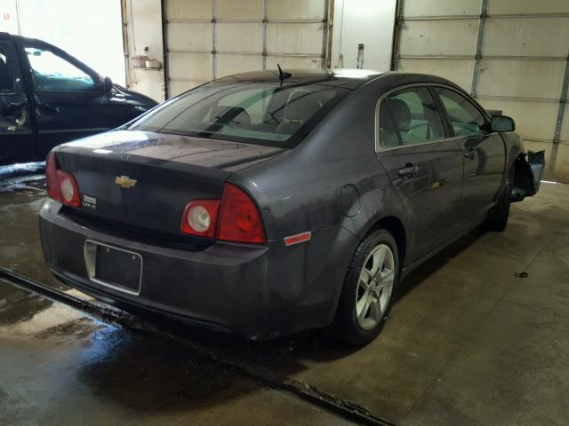 1G1ZB5EB4AF208866 - 2010 CHEVROLET MALIBU LS 灰色 照片 4