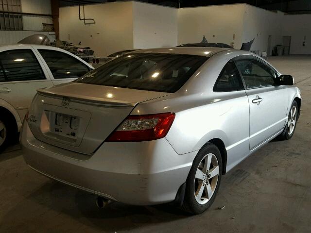 2HGFG118X7H532430 - 2007 HONDA CIVIC EX 银色 照片 4