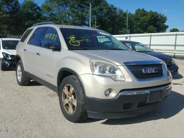 1GKEV13737J132216 - 2007 GMC ACADIA TAN photo 1