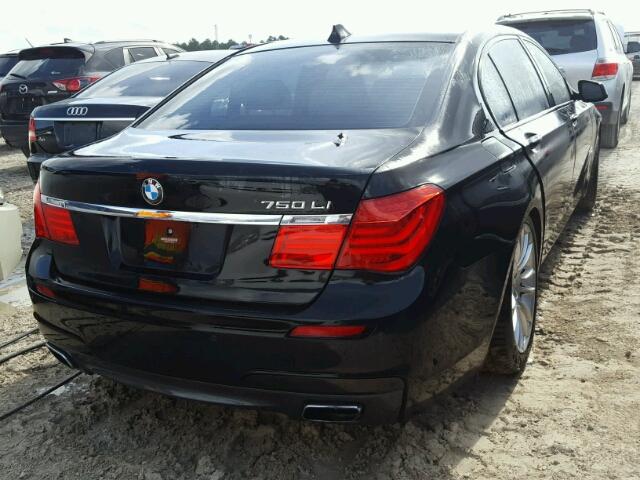 WBAKB8C52CC964513 - 2012 BMW 750LI BLACK photo 4