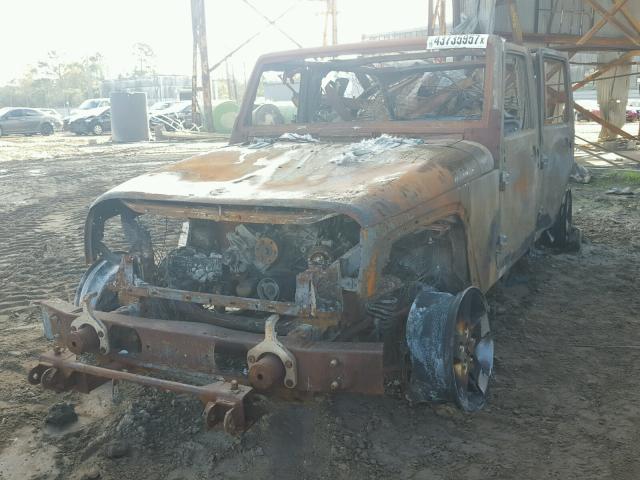 1J4GA391X8L545961 - 2008 JEEP WRANGLER U BURN photo 2