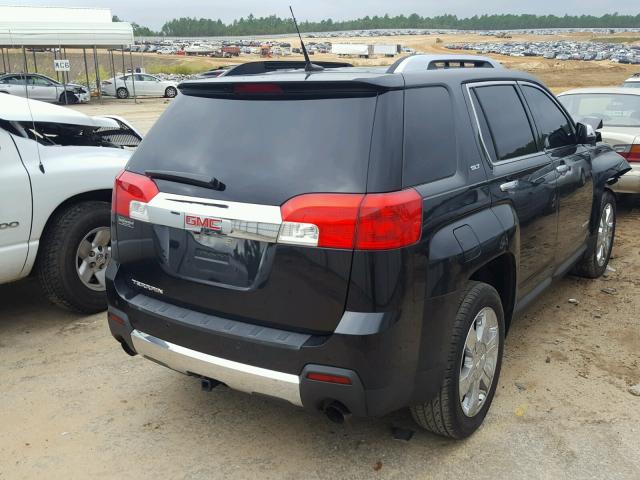 2GKFLWE55C6385905 - 2012 GMC TERRAIN BLACK photo 4