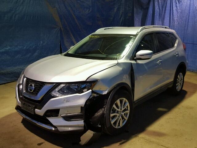 KNMAT2MV7HP541286 - 2017 NISSAN ROGUE SILVER photo 2