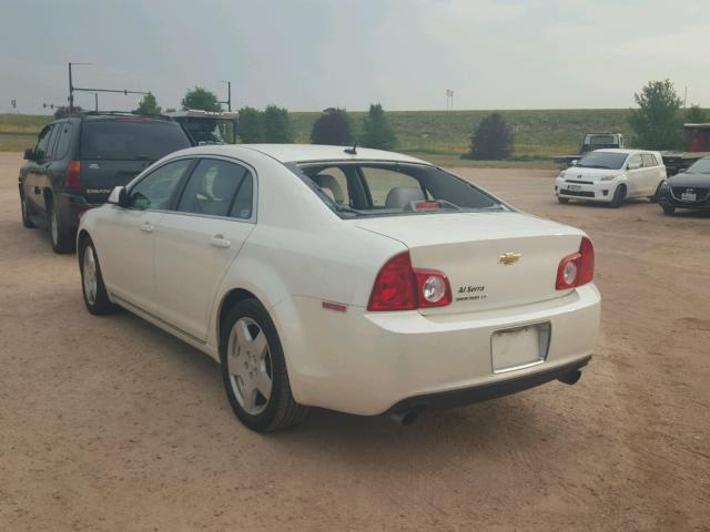 1G1ZD5E77AF226347 - 2010 CHEVROLET MALIBU 2LT WHITE photo 3