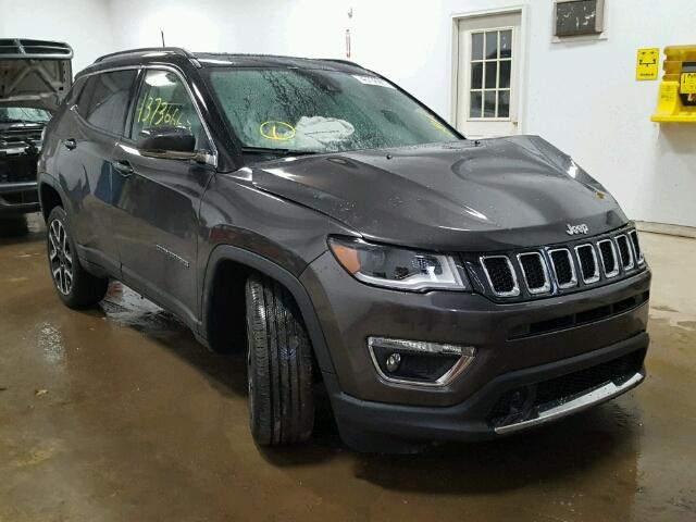 3C4NJDCBXJT101350 - 2018 JEEP COMPASS LI GRAY photo 1